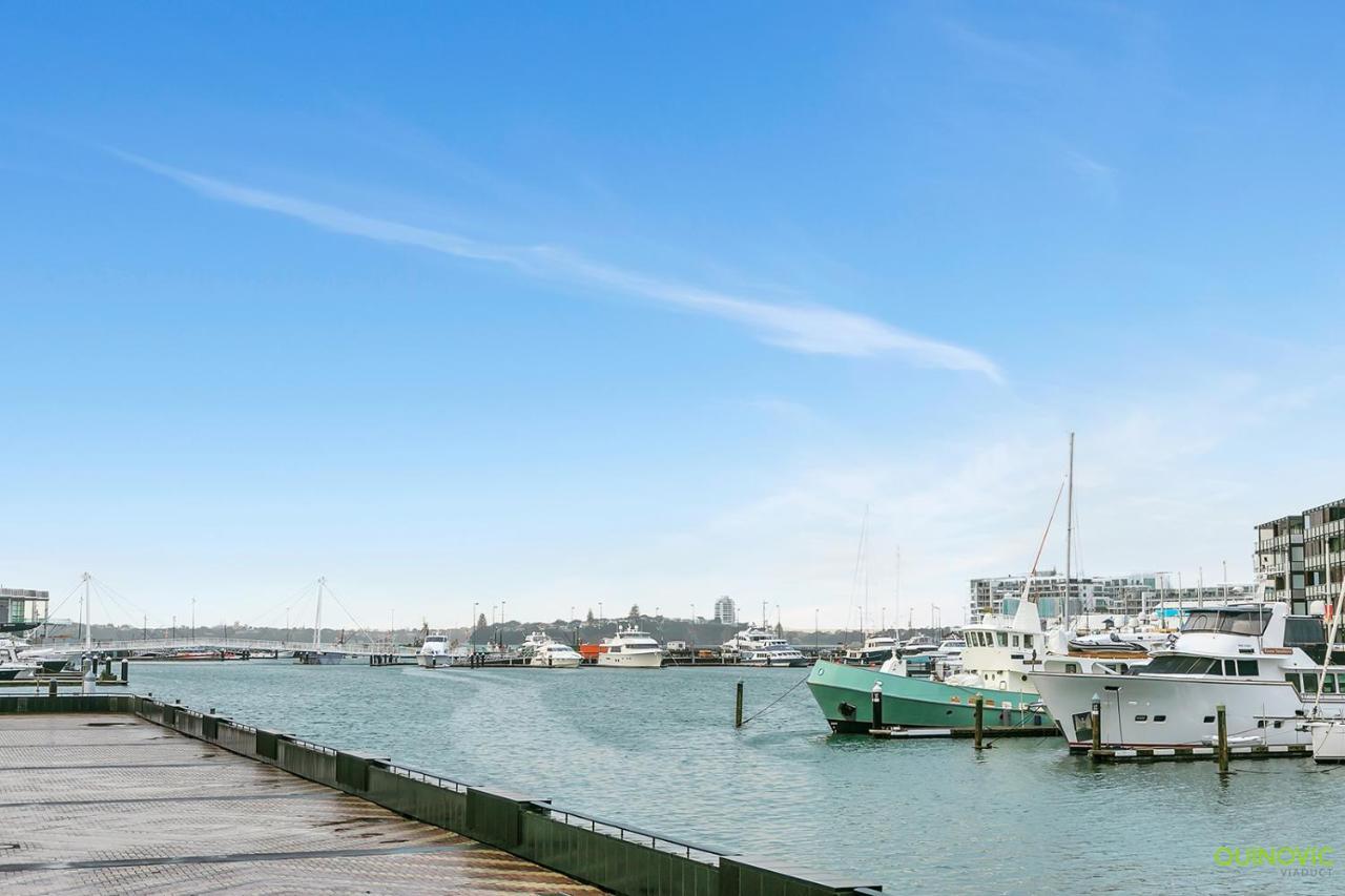 Qv Waterfront Apartment Viaduct Area - 503 Auckland Dış mekan fotoğraf